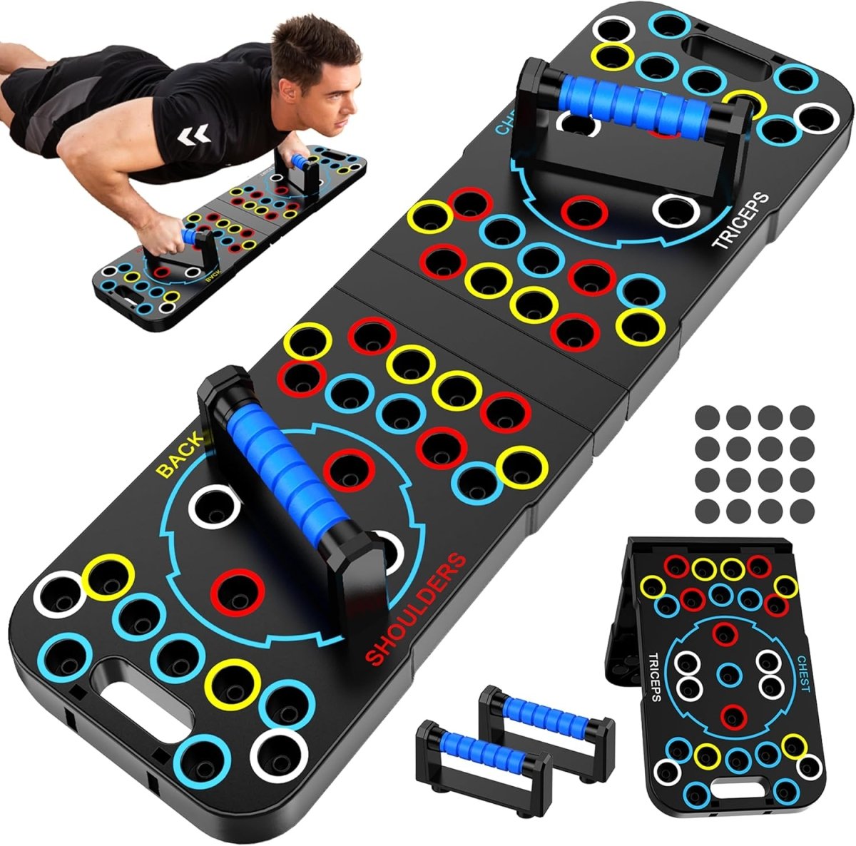 Compact Home Gym Push Up Trainer Board