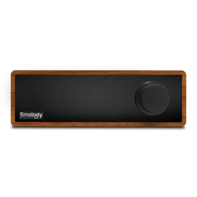 Compact Rechargeable Bluetooth Wooden Speaker