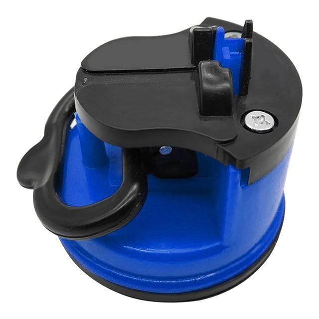Easy Kitchen Knife Sharpener with Non Slip Base