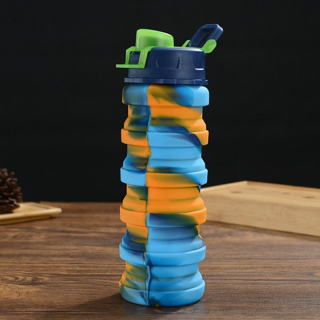Portable Foldable Reusable Water Bottle - Halri