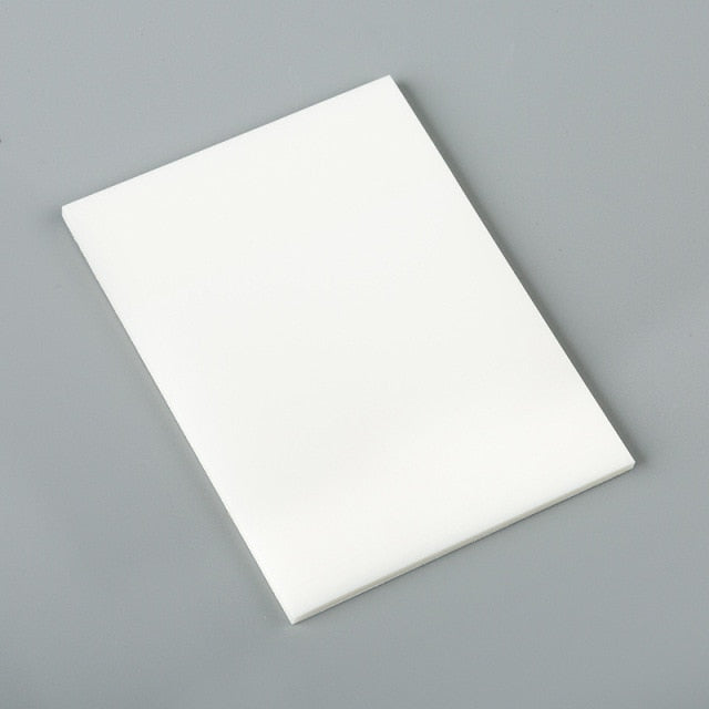 Clear Adhesive Waterproof Sticky Notes Pad - Halri