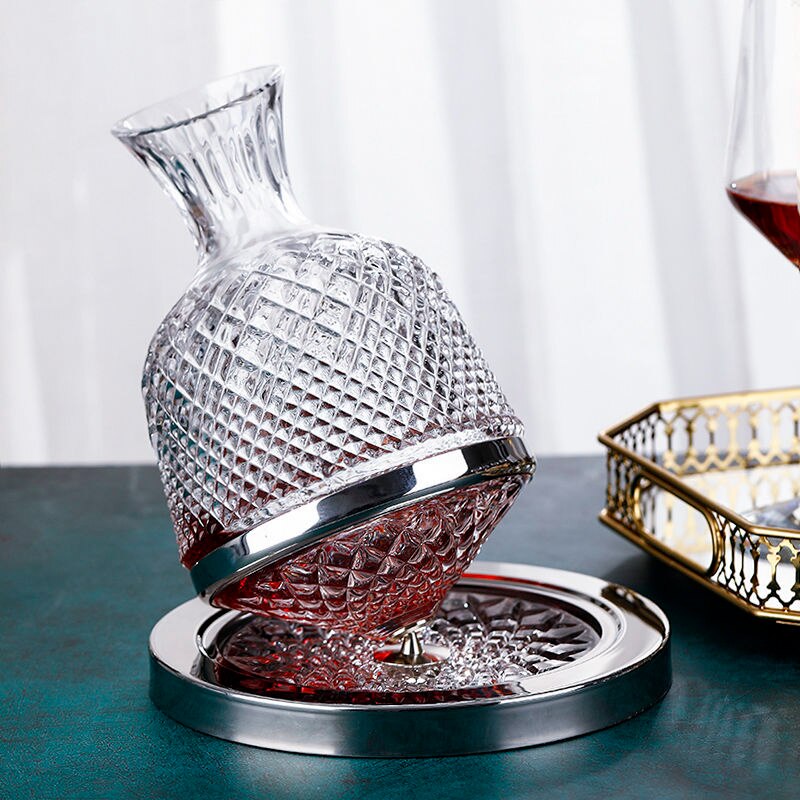 Luxury Lead Free Glass Wine Decanter - Halri