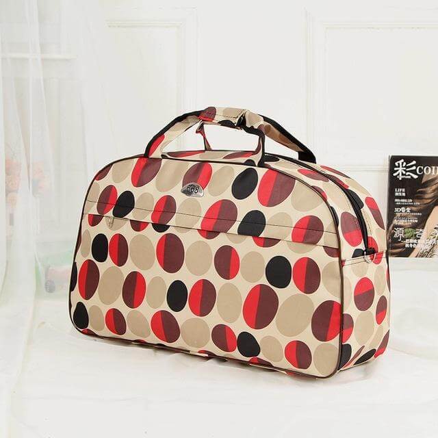 Stylish Canvas Durable Water Resistant Travel Tote Bag