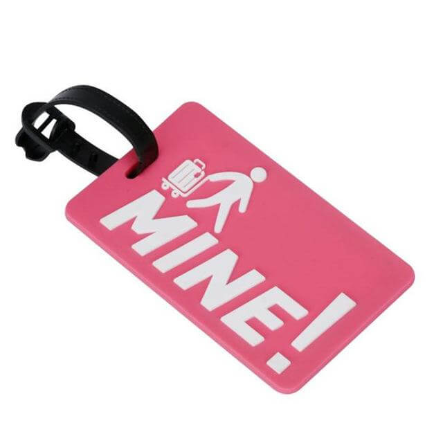 Colorful Travel Bag ID Labels