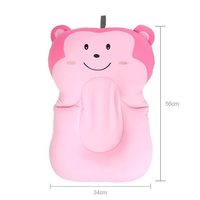 Soft Foldable Infant Bath Tub Mat Safety Pad
