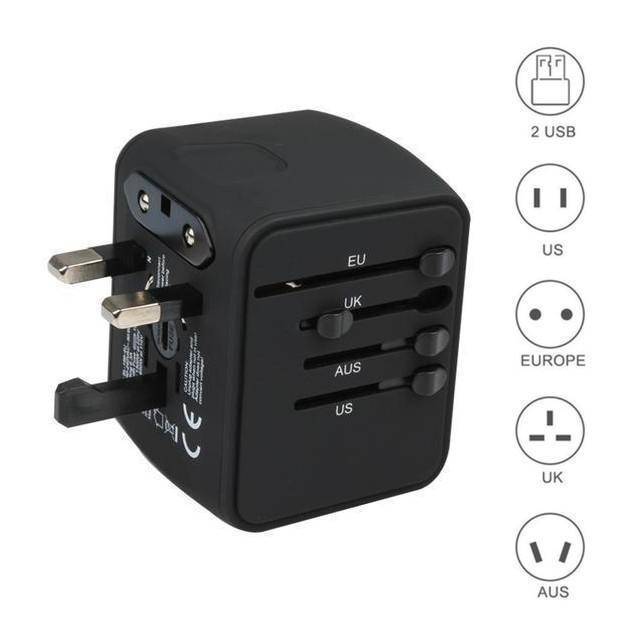 Universal 5 in 1 Travel Charger Adapter - Halri