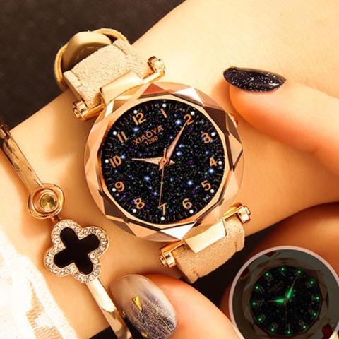 Colorful Galaxy Star Ladies Fashion Bracelet Watch
