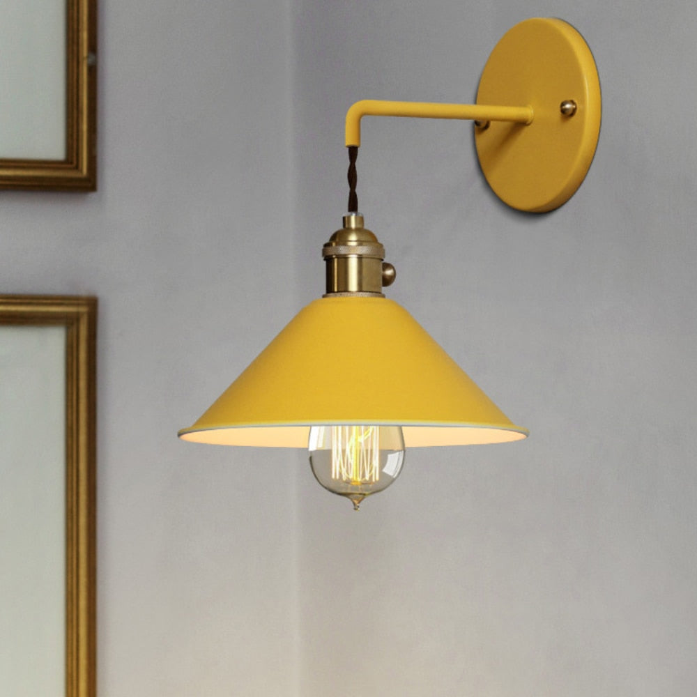 Retro Style Multicolor Wall Lights