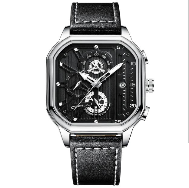 Classic Style Waterproof Square Watch