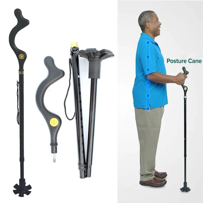 Ergonomic Walking Stick for Elderly Support
