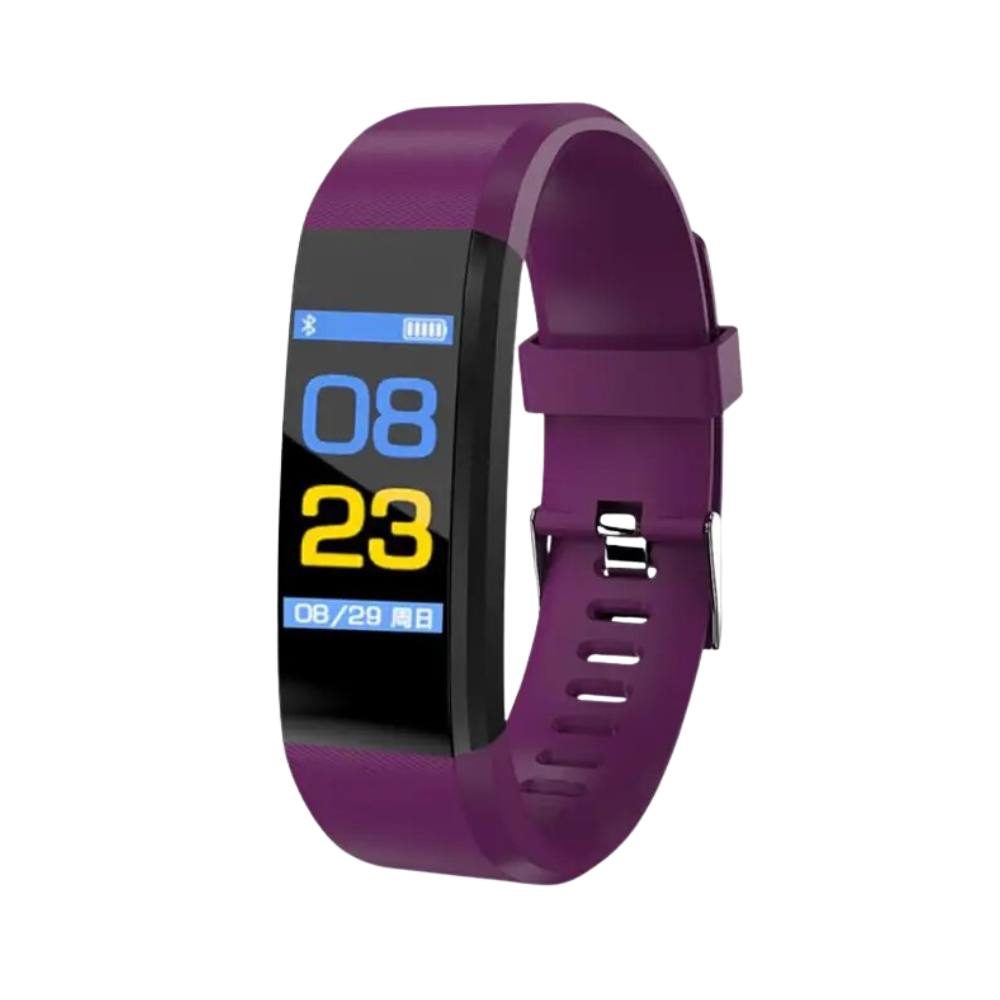 Elegant Senior Fitness Smartwatch with Heart Rate Monitor