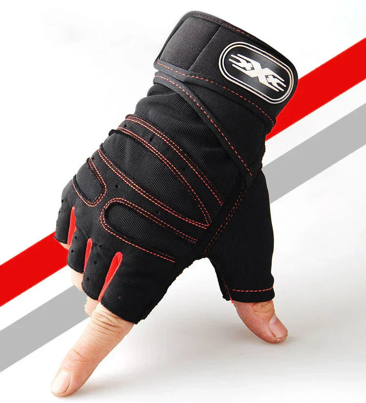 Durable Fitness Gloves for Gym Workout Support