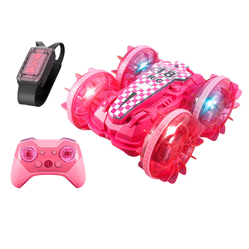 Halri | Radio Control Amphibious Stunt Car with Dual Remotes
