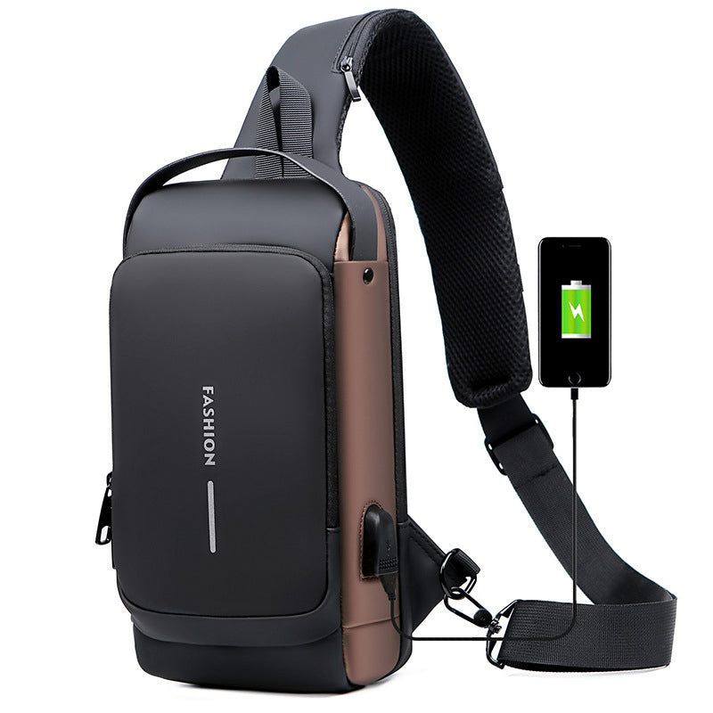 Secure Anti-Theft Backpack with USB Charger
