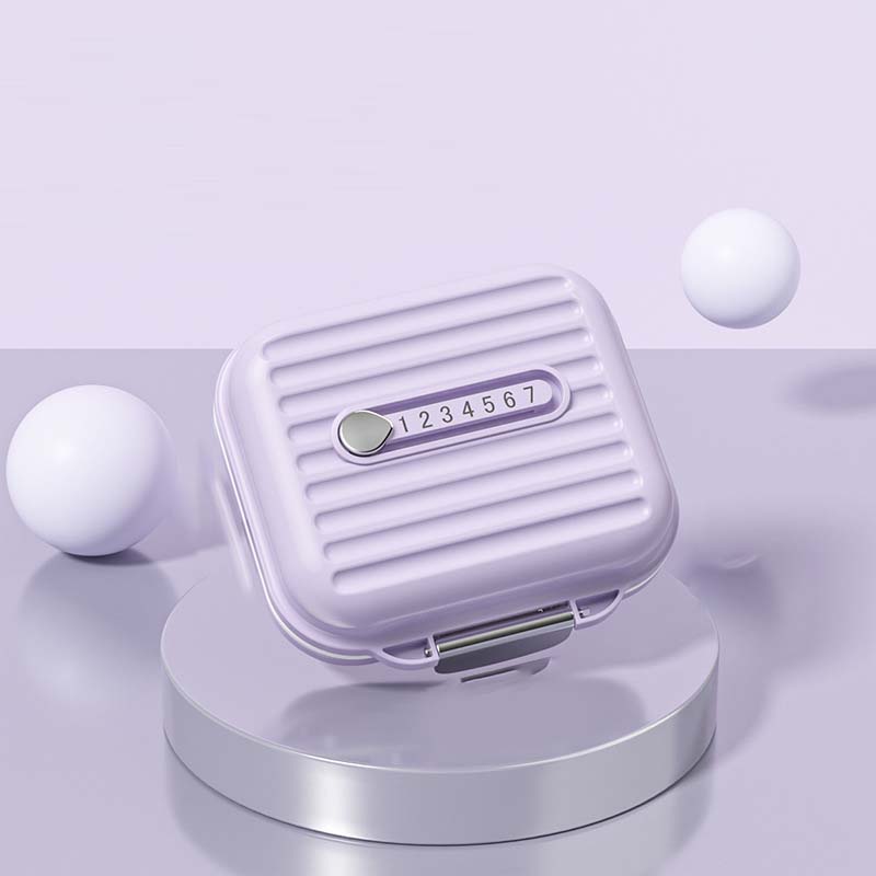 Compact Travel Pill Case - 7 Day Waterproof Pill Box