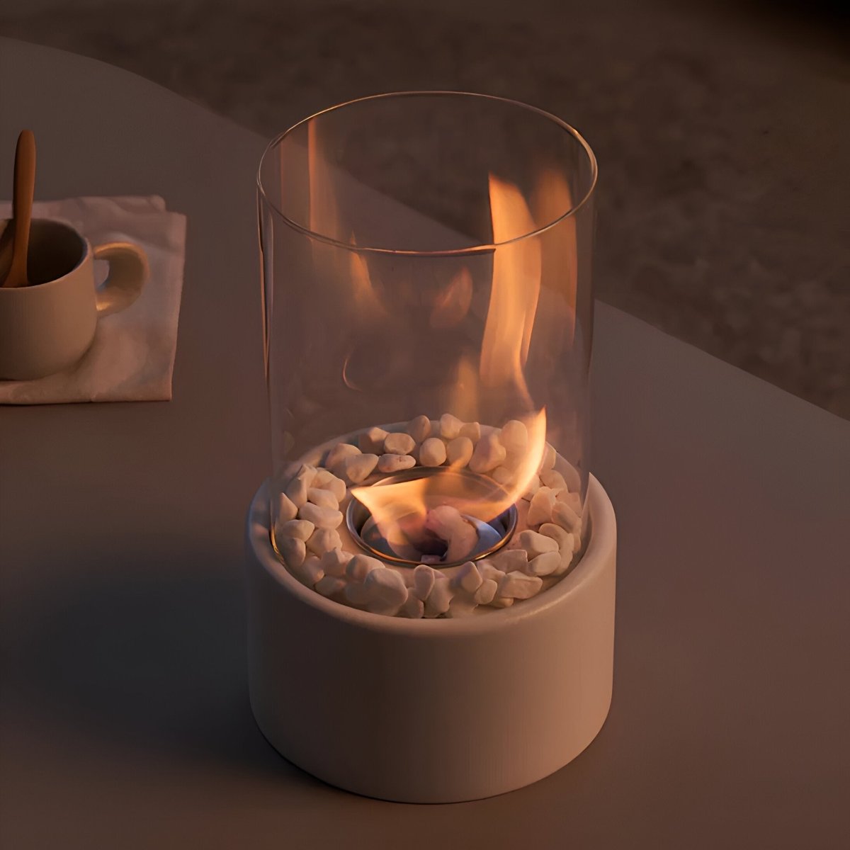 Modern Smokeless Tabletop Bioethanol Fireplace