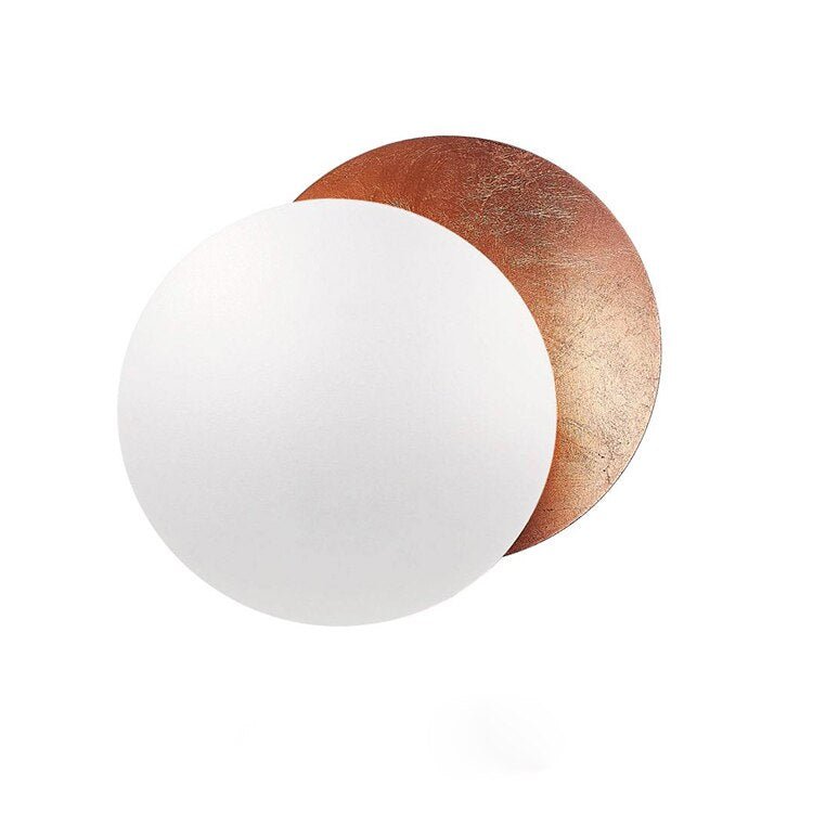 Stylish Round Solar Wall Light