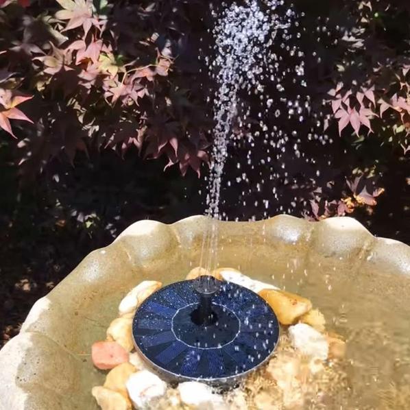 Outdoor Solar Water Fountain Pump Kit - Halri