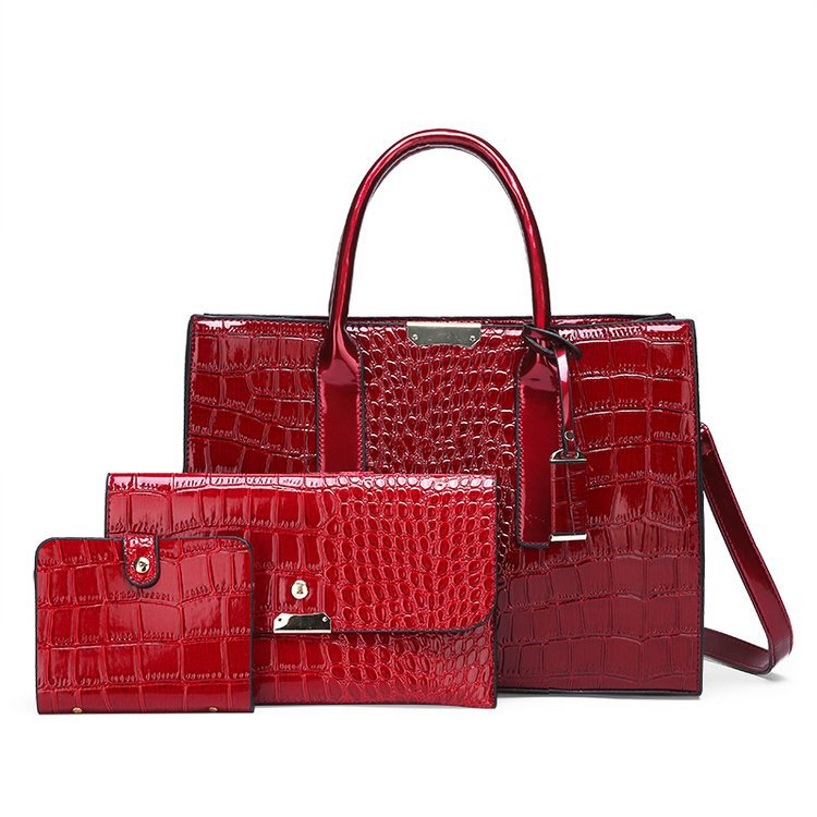 Luxury Croc Pattern Tote Bag