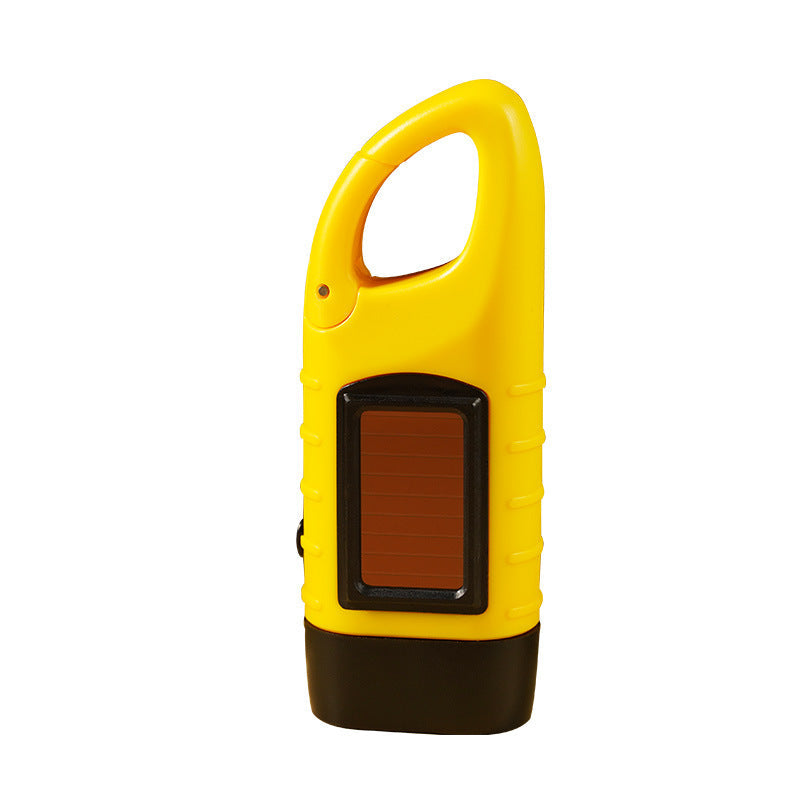 Compact Solar Powered LED Flashlight