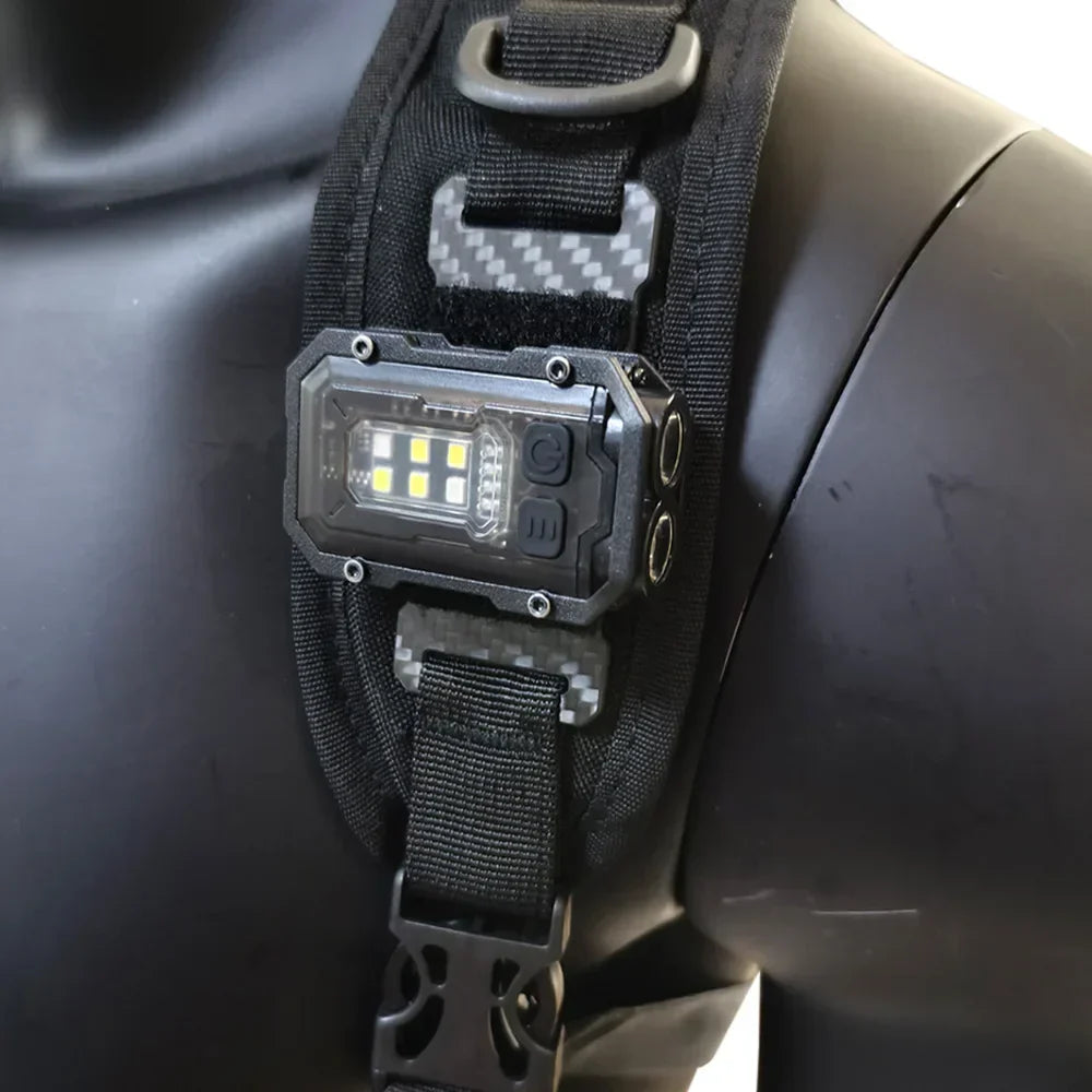Compact Rechargeable LED Flashlight LumiTac Mini - Halri