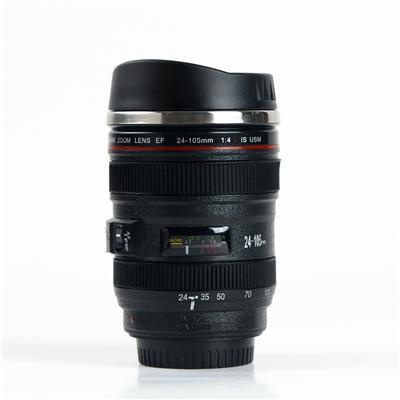 Travel Camera Lens Shaped Coffee Mug
