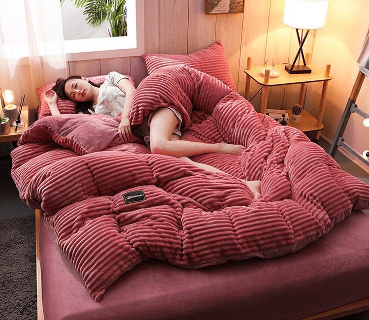Soft Plush Winter Duvet Cover