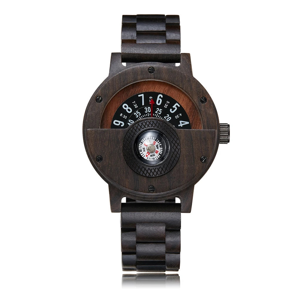 Unique Handcrafted Wooden Men's Watch