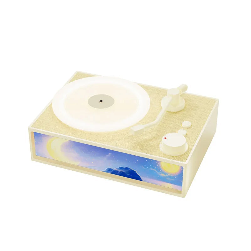 Relaxing Wireless Speaker with Colorful Nightlight