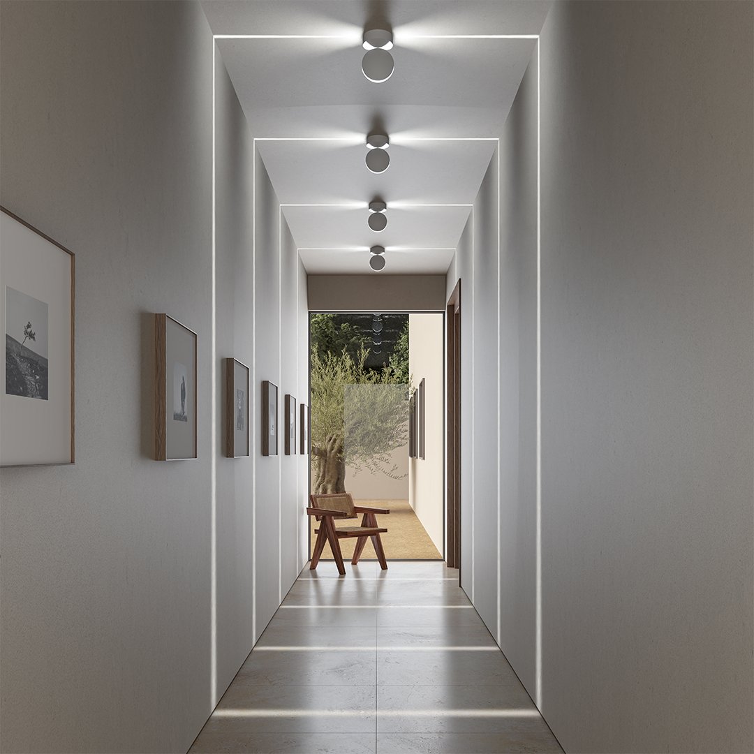 Colorful LED Wall Lamp with Changing Light Effect - Halri