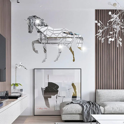 Beautiful Horse Themed Wall Mirror - Halri