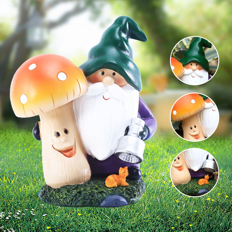 Outdoor Solar Powered Mushroom Lamp - Halri