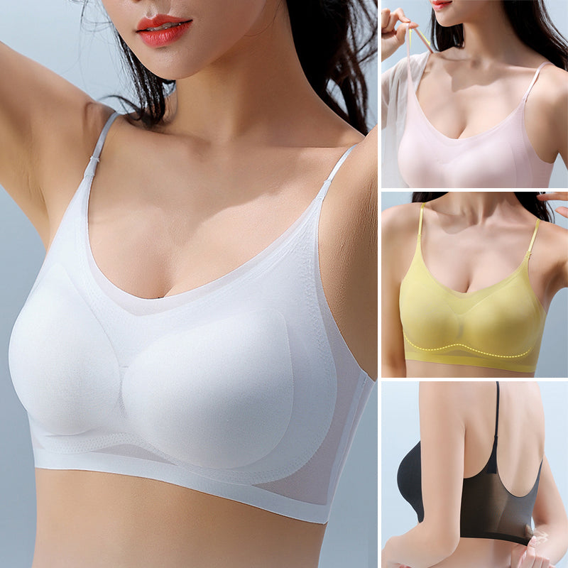 Lightweight Breathable Plus Size Summer Bra - Halri