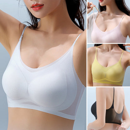 Lightweight Breathable Plus Size Summer Bra - Halri
