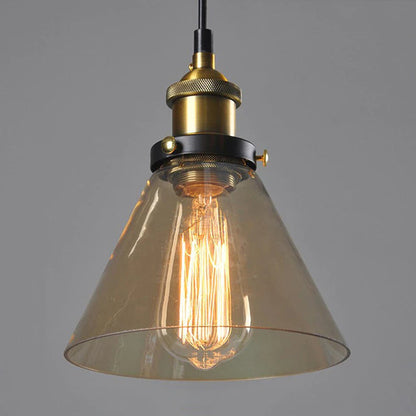 Elegant Glass Hanging Light Fixture