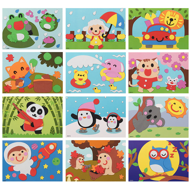 Fun Kids Art Craft Stickers