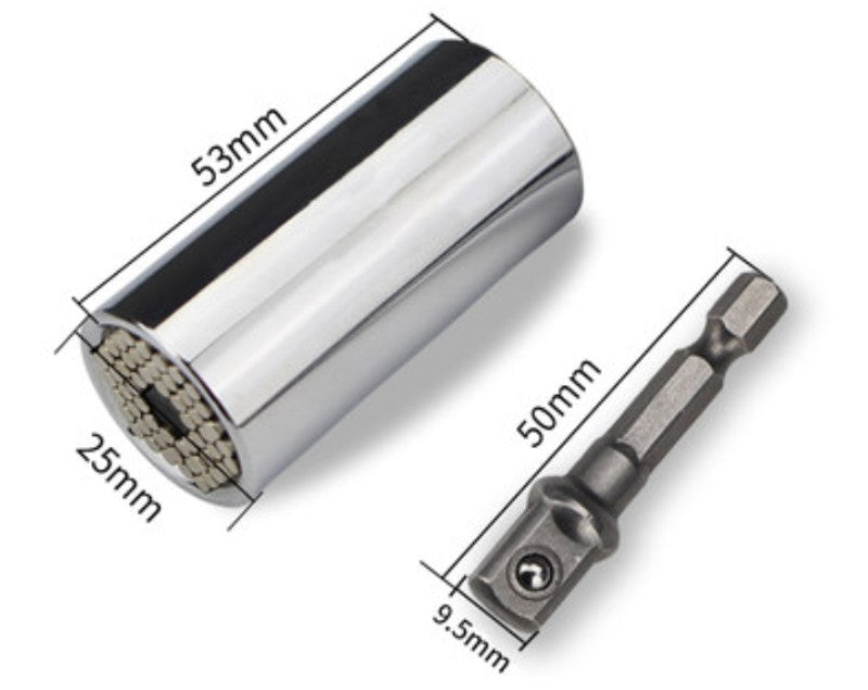 Versatile Socket Wrench Set 7mm-19mm - Halri