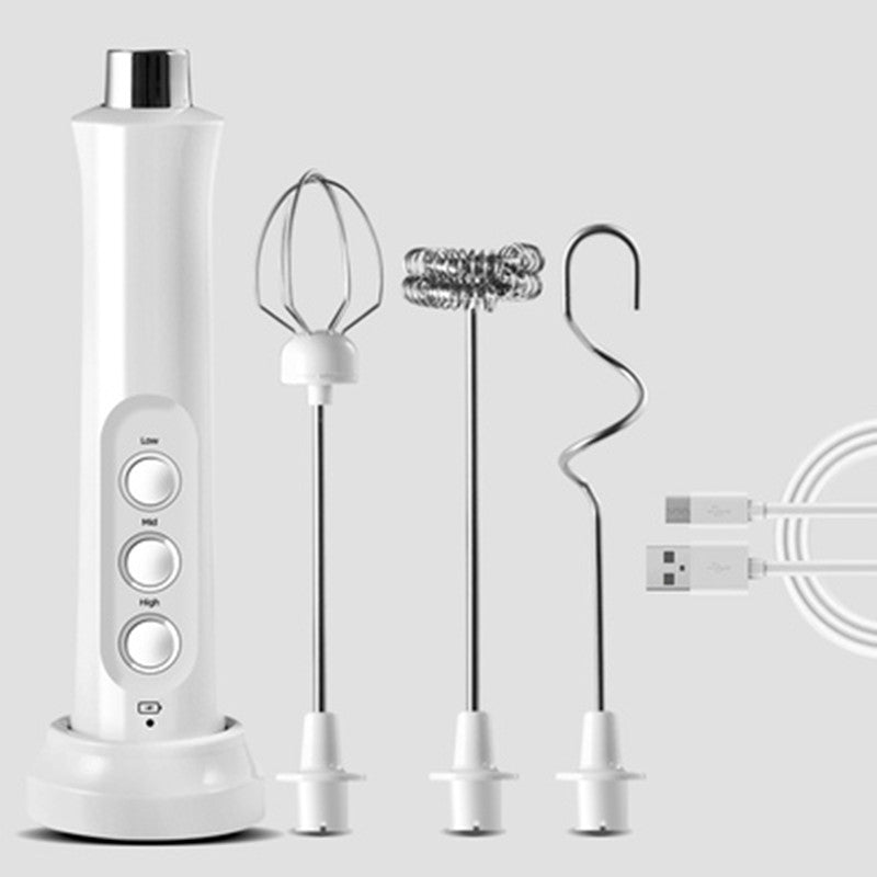 Portable Electric Milk Frother with 3 Speeds - Halri