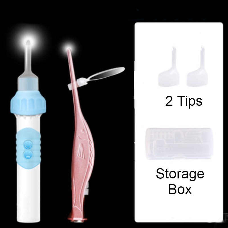 Easy Ear Cleaner with LED Light and Auto Suction - Halri