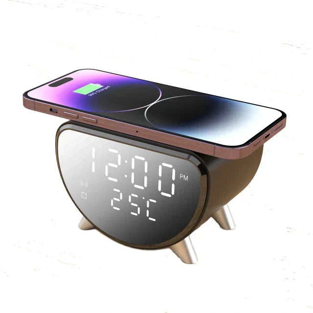 Compact WiFi Smart Camera Alarm Clock