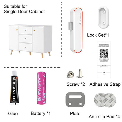 Wireless Smart Cabinet Lock with Bluetooth App Control