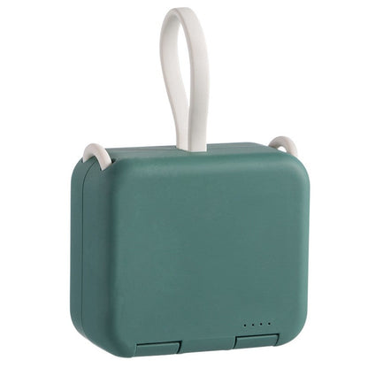 Compact Travel Power Bank with Phone Stand