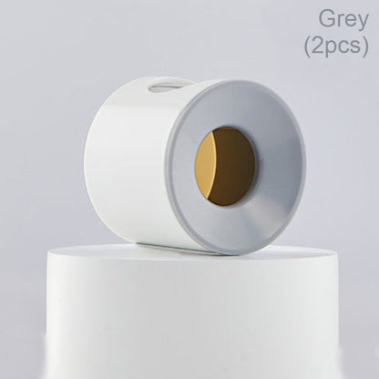 Wall Mount Toothbrush Holder with Ventilation & Grip