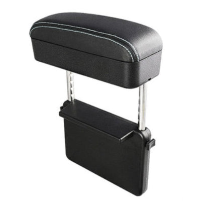 Car Armrest Storage Box with Wireless Charging and Tray