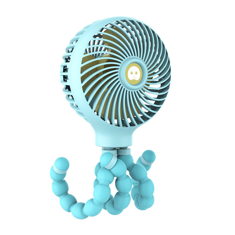 Compact Rechargeable Desk Fan with Adjustable Stand - Halri