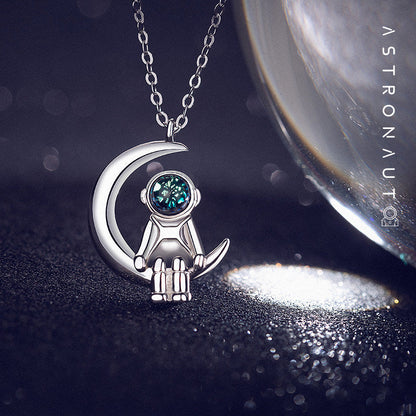 Shining Space Pendant Necklace, Gift for Her