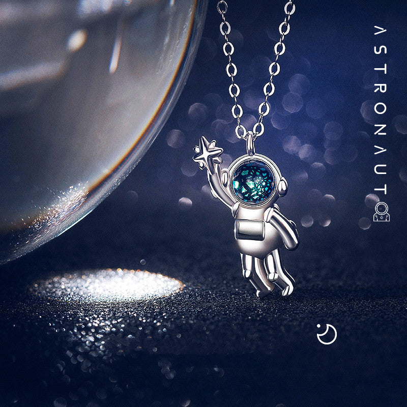 Shining Space Pendant Necklace, Gift for Her