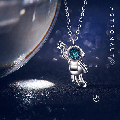 Shining Space Pendant Necklace, Gift for Her