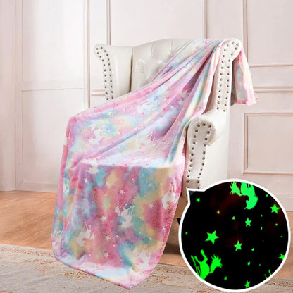 Cosy Soft Faux Fur Space Blanket
