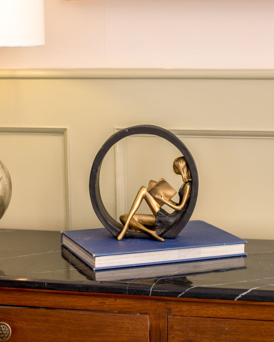 Bookworm Girl Figurine - Halri
